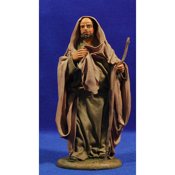 Shepherd covering 20 cm clay and clothes