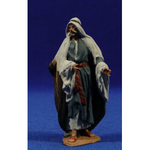 Pastore sulla strada 9 cm pasta ceramica Hermanos Cerrada