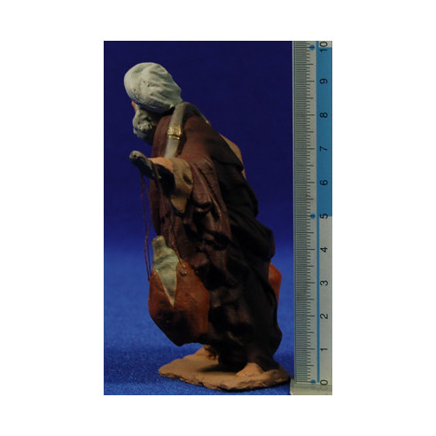 Shepherd with pitchers 9 cm ceramic paste Hermanos Cerrada