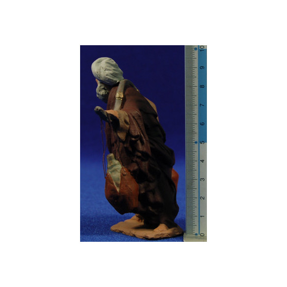 Shepherd with pitchers 9 cm ceramic paste Hermanos Cerrada