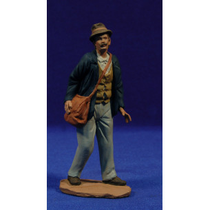 Pastor con bigote popular 14 cm pasta cerámica Hermanos Cerrada