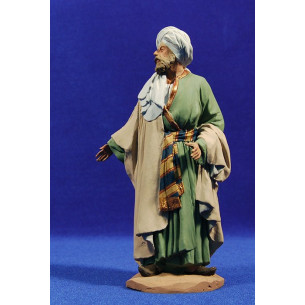 Pastor mercader adinerat 20 cm pasta ceràmica Hermanos Cerrada