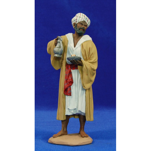 Pastore berebere con teiera 20 cm pasta ceramica Hermanos Cerrada