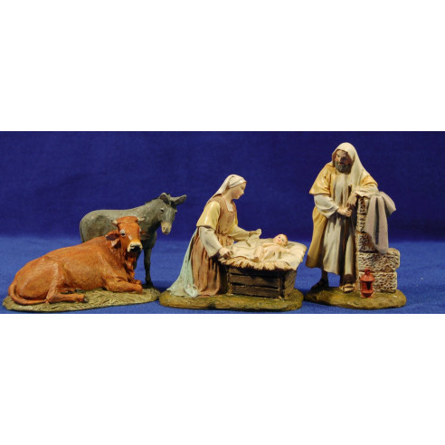 Nativity 12 cm resin Martino Landi line