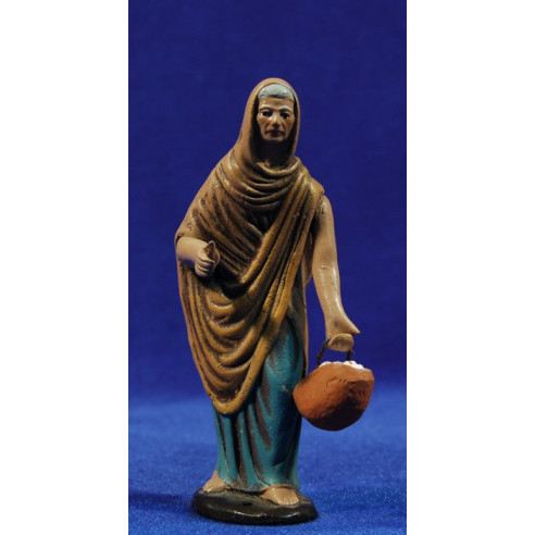 Pastora amb ous 12 cm fang pintat Figuralia