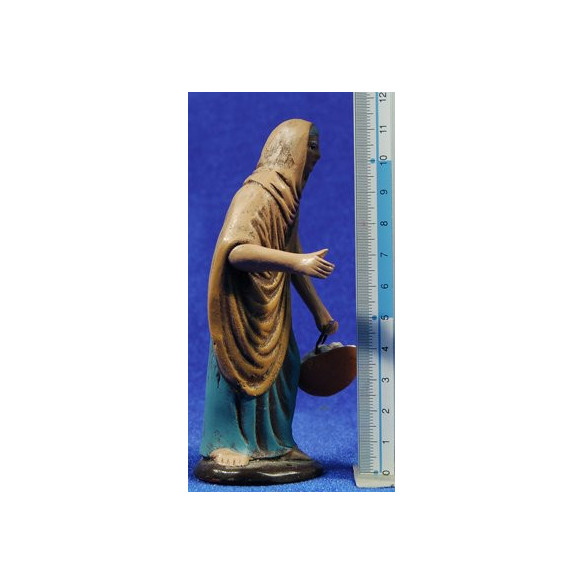Pastora amb ous 12 cm fang pintat Figuralia