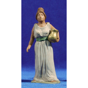 Pastora hebrea amb gerra d'or 12 cm fang pintat Delgado