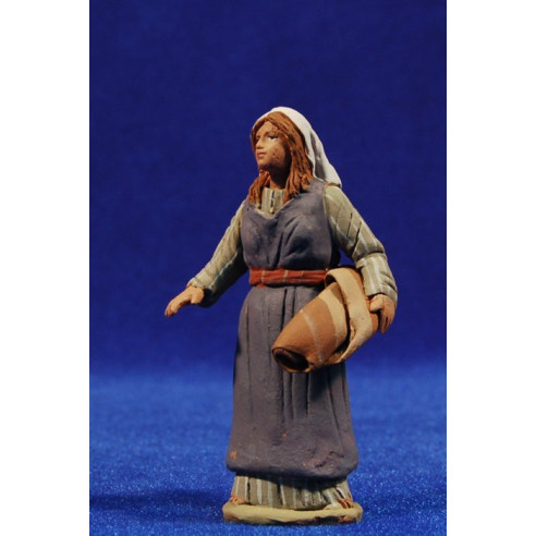 Pastora hebrea amb teles 8 cm fang pintat Delgado