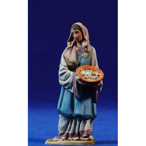 Pastora safata cereals 8 cm fang pintat De Francesco