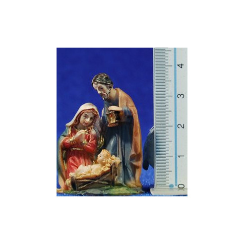 Natività 4 cm resina