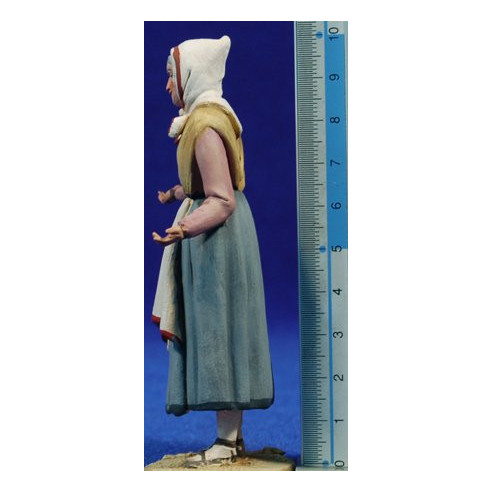 Pastora vella catalana venent 10 cm fang pintat De Francesco