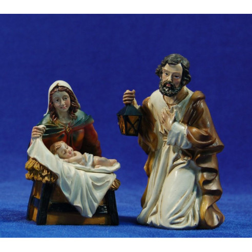Natività sola 15 cm resina