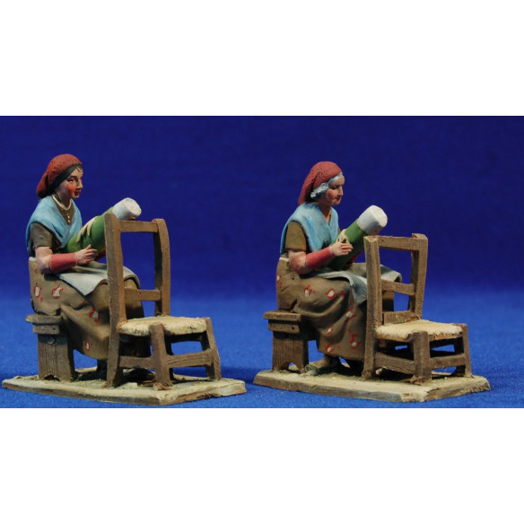 Pastora catalana Puntaire 10 cm fang pintat De Francesco