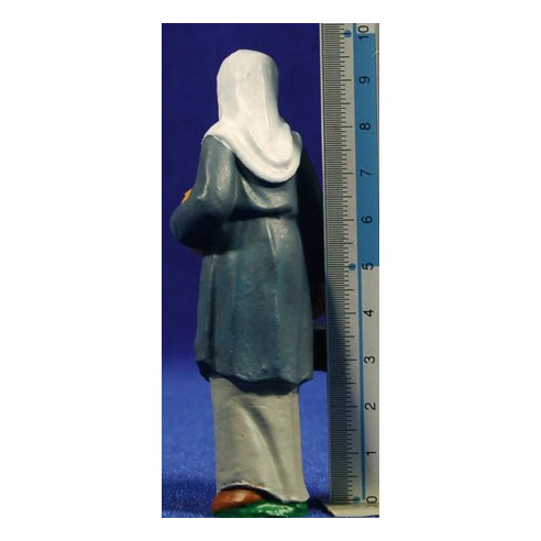 Pastora amb cistella 10 cm plàstic Fabregat