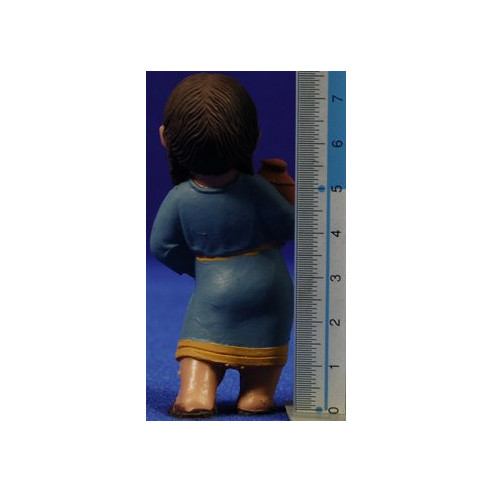 Pastora moderna amb gerra 8 cm plàstic Fabregat