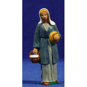 Pastora con cesto 10 cm plastica Fabregat