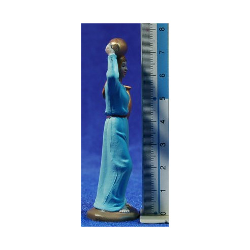 Pastora con brocche 8 cm plastica Belenes Puig