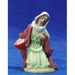 Pastora adorando 8 cm plastica Belenes Puig