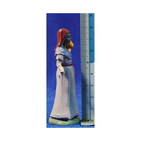 Pastora con zucca 8 cm plastica Belenes Puig