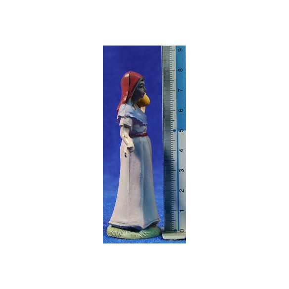 Pastora con zucca 8 cm plastica Belenes Puig