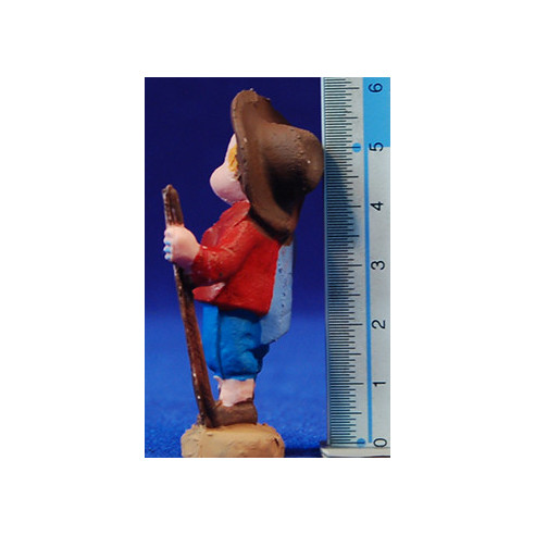 Pastore con copperta 5 cm plastica moderno Belenes Puig