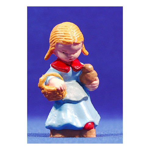 Pastora moderna con jarra 8 cm plástico Belenes Puig