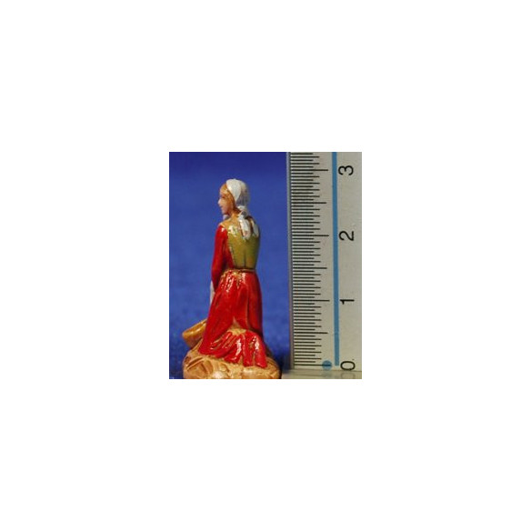 Shepherd women milking a goath 3,5 cm plastic Moranduzzo - Landi