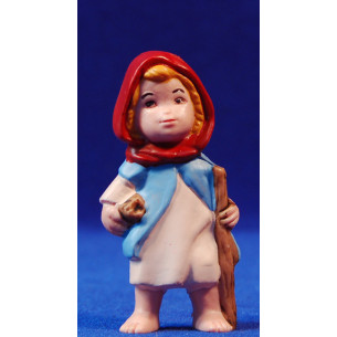 Pastora moderna con bastone 8 cm plastica Belenes Puig