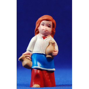 Pastora moderna con brocce 8 cm plastica Belenes Puig
