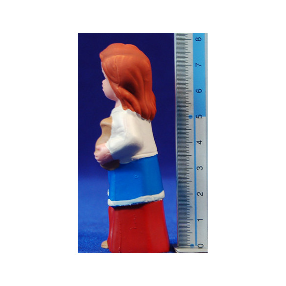 Pastora moderna con brocce 8 cm plastica Belenes Puig