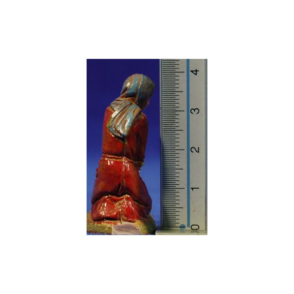 Pastora ordeñando cabra 6 cm plástico Moranduzzo - Landi