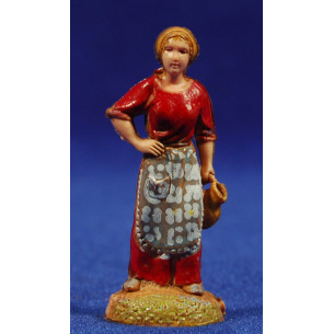 Pastora con ánfora 6 cm plástico Moranduzzo - Landi estilo 700