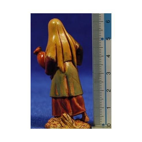 Pastora amb ànfora 6,5 cm plàstic Moranduzzo - Landi estil ebraic