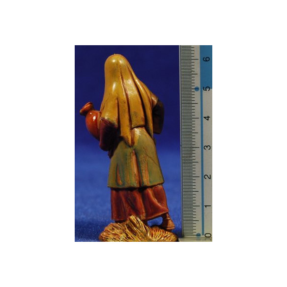 Pastora amb ànfora 6,5 cm plàstic Moranduzzo - Landi estil ebraic