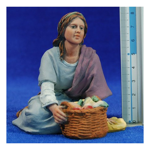 Pastora  15 cm resina Montserrat Ribes