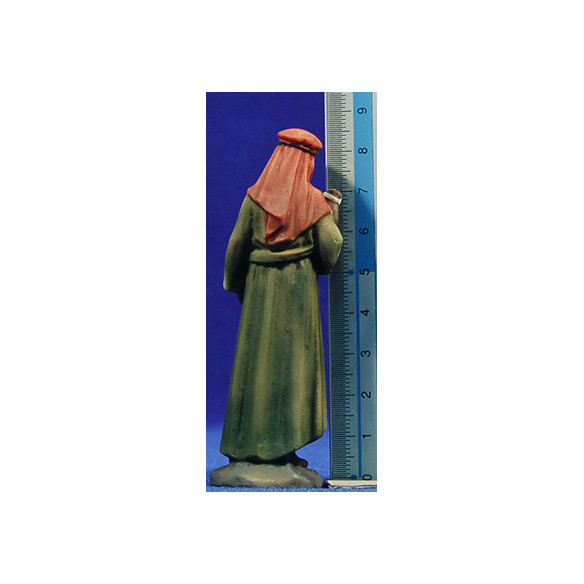 Pastora con jarra 8 cm resina Belenes Puig