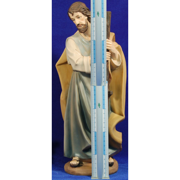 Naixement sense bou i mula 40 cm resina