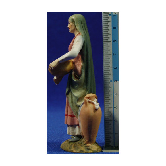 Pastora lavandera 10 cm resina Linea Martino Landi
