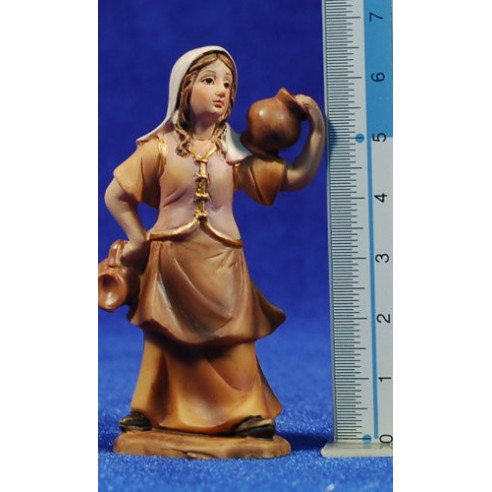 Pastora con brocche7 cm vasi di resina