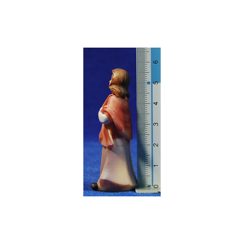 Pastora con linterna 7 cm resina