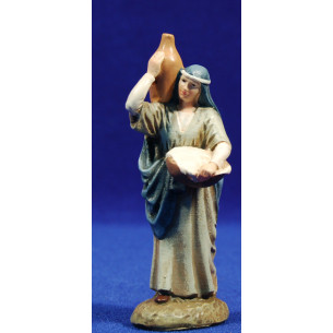 Woman with a jarr 10 cm resin Martino Landi linea