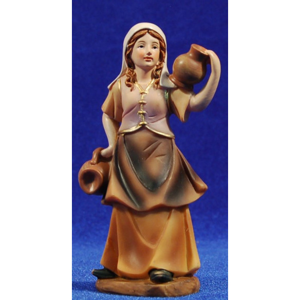 Pastora con brocche 11 cm resina