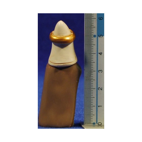 Natività bambini con i re magi e pastore 6 cm resina