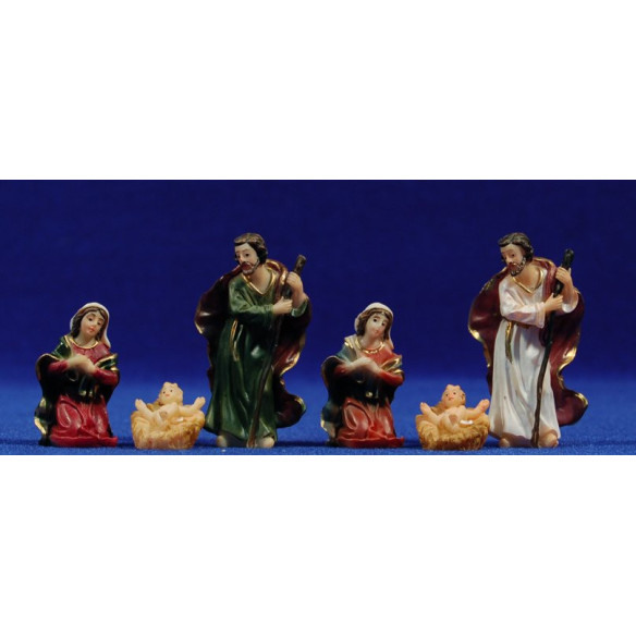 Natività sola 6 cm resina