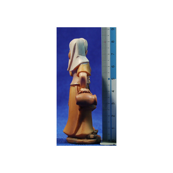 Pastora con brocche 9 cm resina