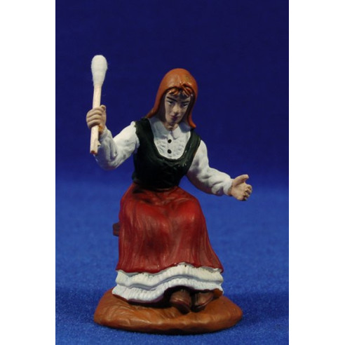 Old woman with treadh M2 10 cm durexina Oliver