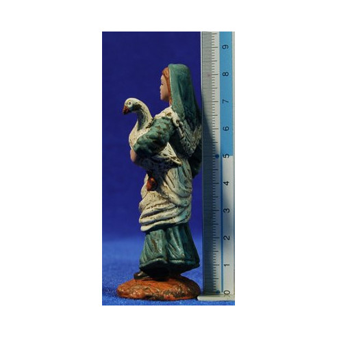 Woman with goose 8 cm durexina Oliver