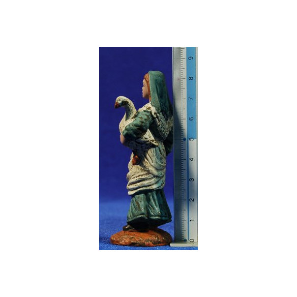 Woman with goose 8 cm durexina Oliver