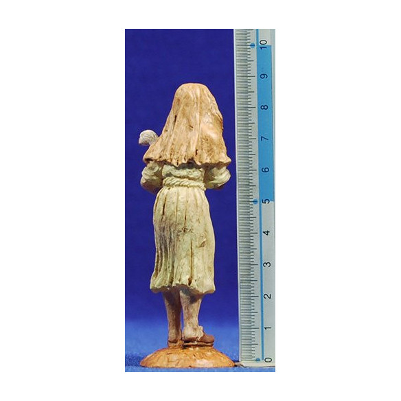 Woman with goose 9 cm durexina hebrew Oliver
