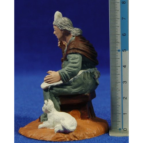 Pastora hilandera 10 cm durexina Oliver